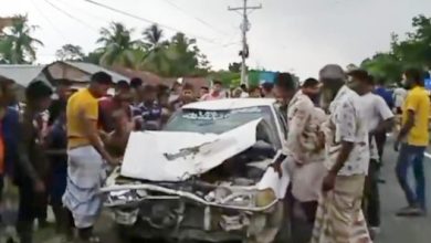 নাটোরের লালপুরে ত্রিমুখী সংঘর্ষে নিহত-১ আহত-২