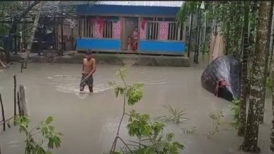 ঝালকাঠির নদীর পানি পাঁচ ফুট বৃদ্ধি