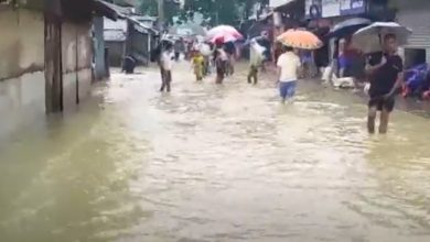 চট্টগ্রামের চন্দনাইশে পাহাড়ী ঢলে বন্যার সৃষ্টি