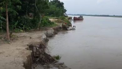 ফরিদপুরের আলফাডাঙ্গায় পদ্মা-মধুমতির ভাঙ্গনে নির্ঘুম রাত কাটছে নদী পাড়ের বাসিন্দাদের