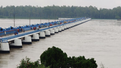 তিস্তার পানি বিপৎসীমা ছুঁই ছুঁই