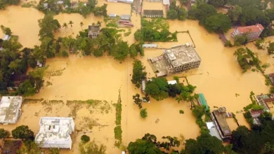 আকস্মিক বন্যায় শেরপুরের তিন উপজেলায় প্লাবিত হচ্ছে নতুন নতুন গ্রাম