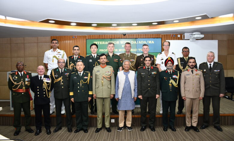 গ্রামীণ ব্যাংক-ইউনূস সেন্টার পরিদর্শনে কয়েক দেশের সামরিক উপদেষ্টা