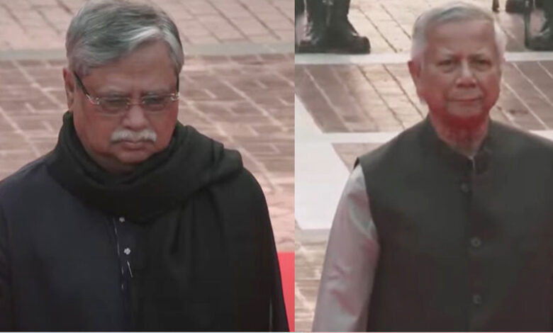 শহীদ বুদ্ধিজীবী স্মৃতিসৌধে রাষ্ট্রপতি-প্রধান উপদেষ্টার শ্রদ্ধা