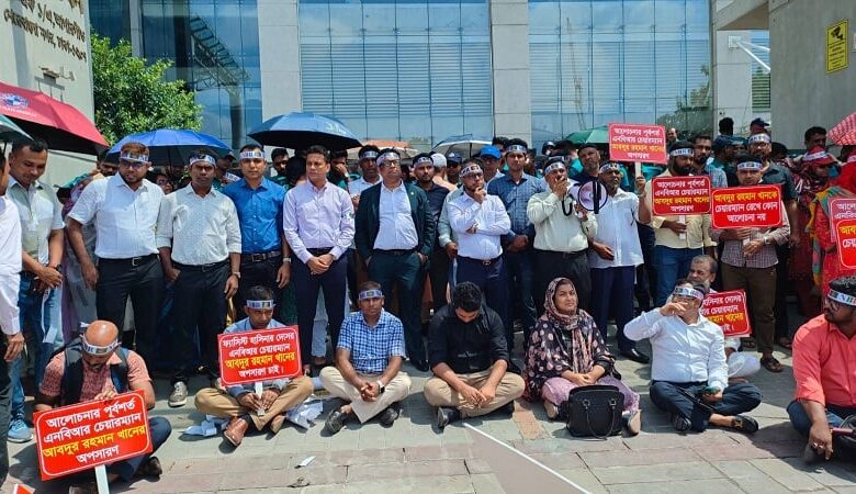 ‘মার্চ টু এনবিআর’ শুরু, সতর্ক অবস্থানে আইনশৃঙ্খলা বাহিনী